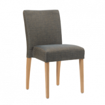 Mobitec :: Krzesło tapicerowane Shanna C07 szare szer. 46 cm nogi drewniane