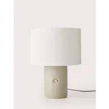 Aromas :: Lampa stołowa Sand biała wys. 47 cm