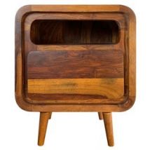 TABLE4U :: Drewniany stolik nocny Marek 45x35x55 - Kolor Miód