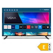 MEDION LIFE® X15056 (MD 33100) Ultra HD LCD Smart-TV, 125,7 cm (50'') Ultra HD Display, HDR, PVR ready, NETFLIX, Amazon Prime Video, Disney+, DAZN, Paramount+ App, VIDAA App Store, Bluetooth®, HD Triple Tuner, CI+ Schnittstelle