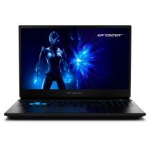 ERAZER ERAZER Deputy 15 P1 Core Gaming Laptop, Intel® Core™ 9 270H, Windows 11 Home, 39,6 cm (15,6'') FHD Display mit 144 Hz, NVIDIA® GeForce RTX™ 5070, 2 TB SSD, 32 GB RAM