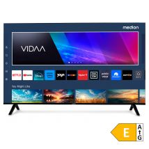 MEDION LIFE MD 865200 Ultra HD LCD Smart-TV, 163,9 cm (65'') Ultra HD Display, HDR, PVR ready, NETFLIX, Prime Video, Disney+, DAZN, Paramount+ App, VIDAA App Store, Bluetooth®, HD Triple Tuner, CI+ Schnittstelle