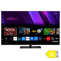 MEDION LIFE MD 865300 LCD Smart-TV, 163,9 cm (65'') Ultra HD Display, HDR, Dolby Vision®, MEMC, PVR ready, VIDAA App Store, NETFLIX, Disney+, Paramount+ & Amazon Prime Video App, Bluetooth®, DTS X, Dolby Atmos®, HD Triple Tuner