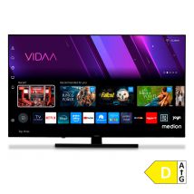 MEDION LIFE MD 855600 QLED Smart-TV, 138,8 cm (55'') Ultra HD Display, HDR, Dolby Vision®, MEMC, PVR ready, VIDAA App Store, NETFLIX, Disney+, Paramount+ & Amazon Prime Video App, Bluetooth®, DTS X, Dolby Atmos®, HD Triple Tuner