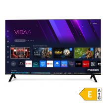 MEDION LIFE MD 850601 QLED Smart-TV, 125,7 cm (50'') Ultra HD Display, HDR (High Dynamic Range), Dolby Vision®, MEMC, Bluetooth®, PVR ready, HBO Max, MagentaTV, NETFLIX, Prime Video, Disney+, DAZN, Paramount+ App, VIDAA App Store, Dolby Atmos®