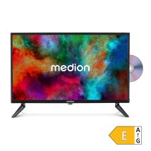 MEDION LIFE MD 824001 TV (2026), 59,9 cm (24'') LCD-TV, Full HD, HD Triple Tuner, integrierter DVD-Player, Car-Adapter, integrierter Mediaplayer, CI+