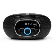 MEDION LIFE® E65711 Boombox mit CD/MP3-Player, PLL-UKW Stereo-Radio, AUX, USB Anschluss, 2 x 12 W