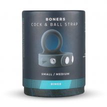 Boners, Cock & Ball Strap, Classic Penis Ring, M - Amorana