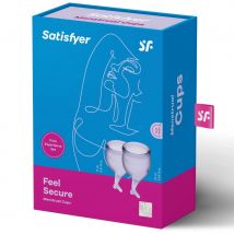 Satisfyer, Feel Secure Menstrual Cup Set, Coupe Menstruelle - Amorana