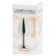 Lovehoney Secret Shine Anal Plug With Crystal - Amorana