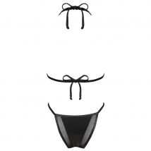 Obsessive, Punta Negra, Set De Bikini, One Size - Amorana