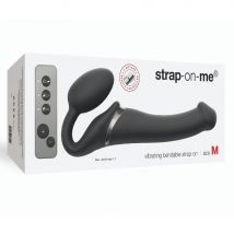 Strap-on-me Vibrating Bendable Strap-on Strapon Dildo, Beginner - Amorana