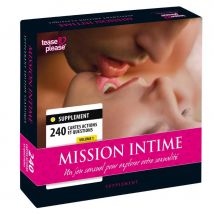 Tease And Please, Mission Intime Erweiterungs-Set Französisch, Sexy Spiel, Pink - Amorana