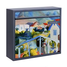 Briefkasten mit eigenem Text August Macke - Saint Germain bei Tunis