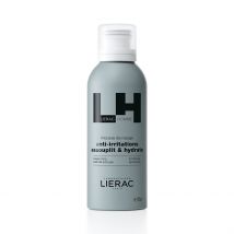 Lierac Homme Espuma de afeitado Hidratante Protectora 150ml - Hidrata – Suaviza – Calma | Laboratoires Lierac