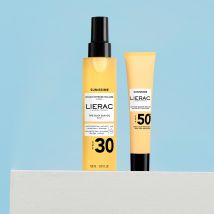 Sunissime Duo – Huile Solaire et Protection Visage SPF50+ - Protège – Anti-âge – Sublime | Laboratoires Lierac