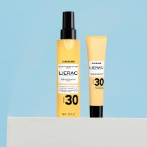 Sunissime Duo – Huile Solaire et Protection Visage SPF30 - Protège – Anti-âge – Sublime | Laboratoires Lierac