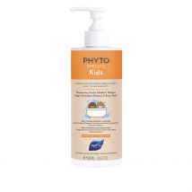 PHYTOSPECIFIC KIDS Shampooing Douche Démêlant Magique 400 ml - Cheveux bouclés, frisés, crépus et corps - Nettoie en douceur, démêle | Phyto