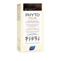 PHYTOCOLOR 5.7 Castano Chiaro Tabacco Kit - Colorazione permanente - Nutre i capelli | Phyto
