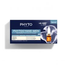 PHYTOCYANE TRATTAMENTO ANTICADUTA UOMO 3,5 ml x 12 - Caduta severa, ereditarietà - Capelli diradati | Phyto