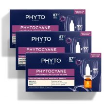 PHYTOCYANE TRIO TRAITEMENT ANTICHUTE FEMME Cure - Chute progressive - Âge, ménopause, hérédité | Phyto