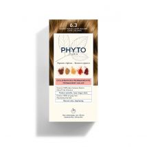 PHYTO HAIR COLOR 6.3 Biondo Scuro Dorato Kit - Copre Il 100% dei Capelli Bianchi - Tenuta a lunga durata | Phyto