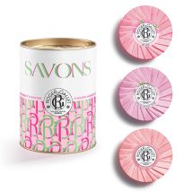 Boîte Savons Bienfaisants Pink Love - Rose - Feuille de Thé - Rose Thé | Roger&Gallet