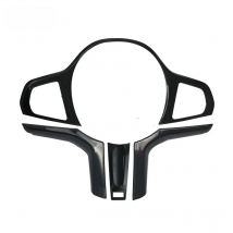 Car Steering Wheel Button switch Frame Decoration Interior Covers Stickers Trim For BMW 5 Series G30 X3 G01 X4 G02 X5 G05 X6 G06