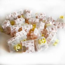 JERRZI KELULI Switch Silent Linear 37/45gf 5 Pins Switches For Mechanical Keyboard Gamer Switch Accessories mute Axis Hot Swap