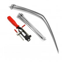 ATV Auto CV Joint Banding Boot Axle Clamp Tool With 20PCS CV Half Shaft Boot Band Buckle Clamps Repair Install Tools