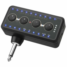 Lekato guitar plug amp Guitar Amplifier Electric Guitar Effect Pedal Headphone Mini Amplifier Speakers Combo Plug Amp Pa-1