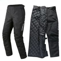 Winter Waterproof Motorcycle Overpants Quick Release Touring Moto Pants Men's Warm Windproof Motorbike Trousers CE Kneepads