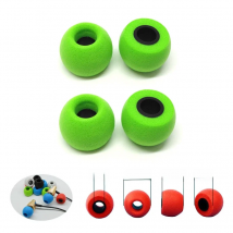 2Pairs TS-400 Memory Foam Ear Tips 4.9mm Caliber Ear Pads/Cap For In-ear Earphone UE600 4.9mm-6.0mm Headset Accessories Eartips