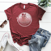 Tower of Terror Unisex T-Shirt Tower Hotel Shirt Vintage Studios Shirt WDW Shirt Women Fashion Summer Causal Short Sleeved Tops
