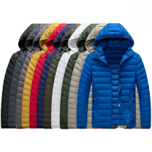 8XL Men New Autumn Winter Warm Waterproof Parkas Jacket Coat Mens Hooded Casual Outwear Detachable Hat Outfits Parkas Coat Male