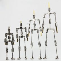 Pro 2.0 High quality steel NOT-READY-MADE DIY animation armature for Stop Motion Animation Character
