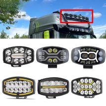 85W Super Bright LED Square Driving Light DRL Work Light LED Headlights for Jeep Truck Offroad Pickup Off-Road