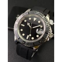 Fully automatic mechanical wristwatch for men yacht with calendar explosion night light, folding buckle, super waterproof