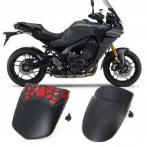 Motorcycle Accessories Black Front Fender Rear Mudguard Extender For Yamaha Tracer 9 Tracer9 Tracer-9 GT 2021- Hugger Extension