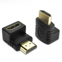 HDMI-compatible 90 Degree Right-angle Adapter HDMI-compatible 270 Degree Converter Male to Female Extender Elbow Connector