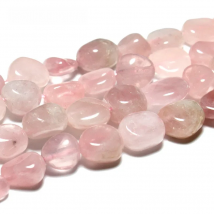 LUOMAN XIARI Irregular Natural Rose Quartz Stone Bead For Jewelry Making DIY Bracelet Necklace Material about 8-10mm Strand 15''