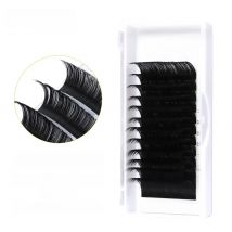 25mm Individual Extension Eyelashes Natural Soft Volume Lashes Faux Mink Classic Lashes Handmade Korea Silk Mink Lash Supplies