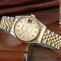 Men's Wrist Watches Mens Watches Top Brand Luxury BORONG Clock Stainless Steel Men's Watch Men erkek kol saati reloj hombre