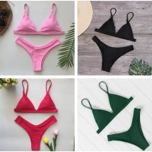 Bandage Sexy Brazilian Bikini Biquini Praia Swimwear Women Hot Swimsuit Traje De Bano Mujer Maillot Femme Monokini Badpak Dames