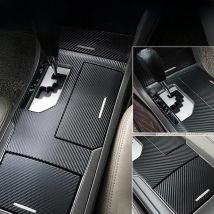Suitable for Camry Interior Stickers, Carbon Fiber Modified Film for Central Control Gear Shift for Toyota Camry 2006-2011