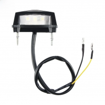 Universal Motorcycle LED License Plate Light Tail Light 12V Sports Car Dirt Bike Scooter Mini Tail Light License Plate Light