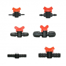 Drip Irrigation 4mm/8mm/10mm/12mm/14mm/16mm/19mm Hose Garden Tap Irrigation Valve Use Water Hose Pe Tube