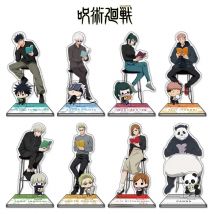 Anime Jujutsu Kaisen Acrylic Stand Gojo Satoru Figures Miniatures Manga Figurines Garage Kits Model Toys GK Ornaments Decoration