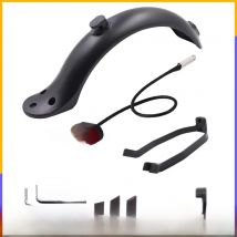 Rear Wheel Fender for Xiaomi M365/Pro Kickscooter Back Mudguard Wing Add Taillight Hook License Plate 8.5inch Fender Support