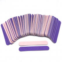 100 Pcs/Lot Wooden Nail File 180/240 Colorful Sanding Buffer Block Pedicure File Manicure Polishing Tools Kit Nails Accessories